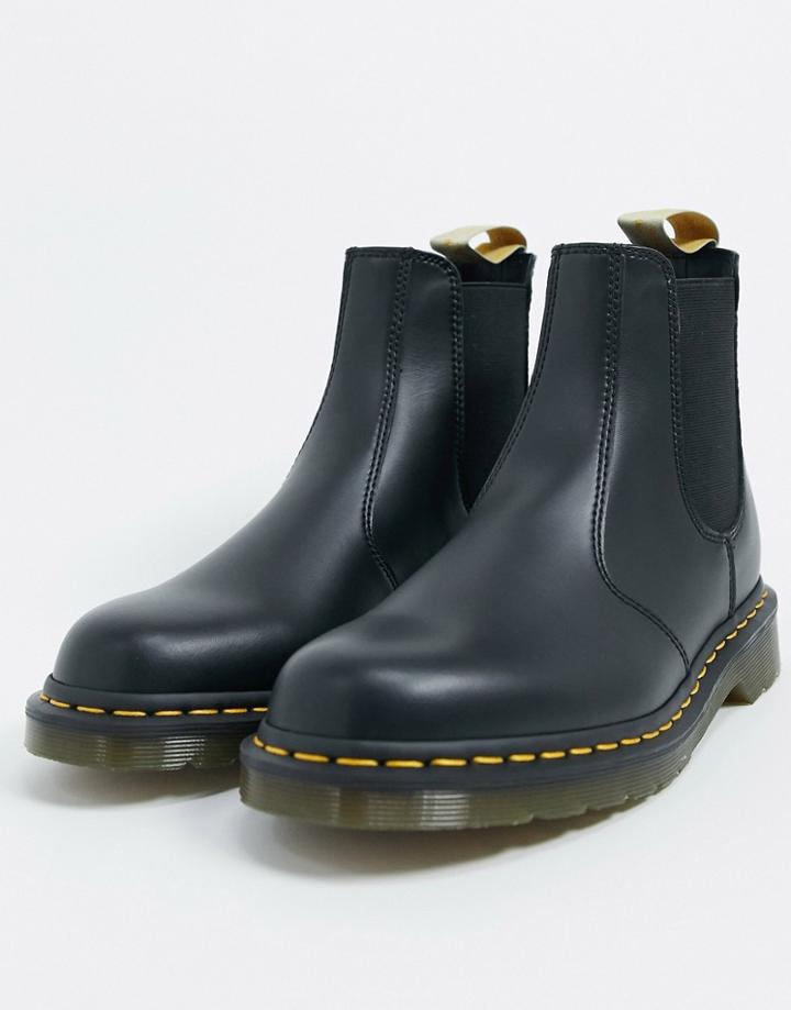 Dr Martens 2976 Vegan Chelsea Boots In Black