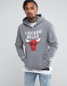Mitchell & Ness Nba Chicago Bulls Hoodie - Gray