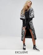 Mad But Magic Kimono In Sequin - Multi