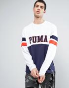 Puma Vintage Sweatshirt In White - White