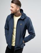 Lyle & Scott Hooded Zip Through Jacket In Navy - Navy