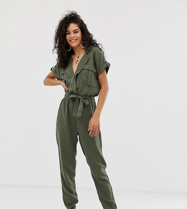 Noisy May Tall Utility Jumpsuit - Multi