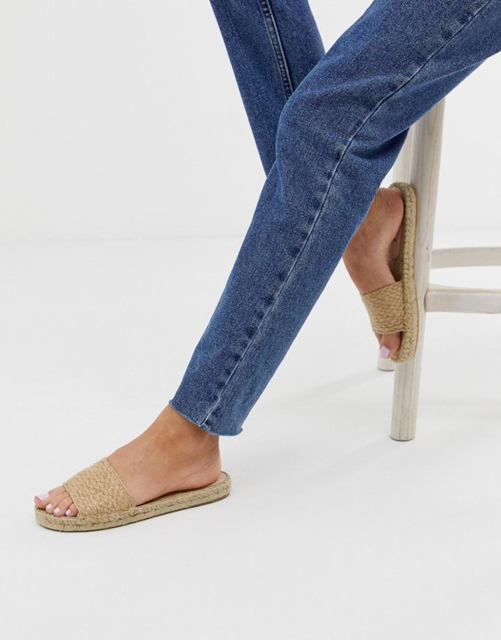 Free People Beach Front Espadrille Slider-beige