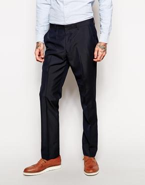 Asos Slim Fit Suit Pants - Navy