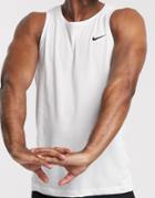 Nike Training Swoosh Tank Top In White