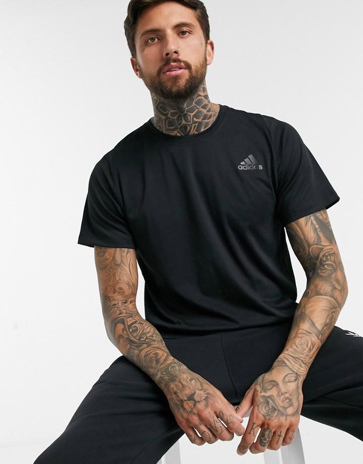 Adidas Training Freelift Sport Prime Lite T-shirt In Black