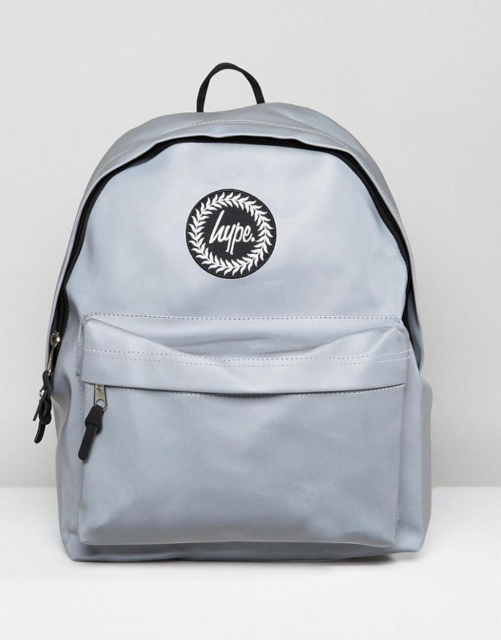 Hype Backpack In Reflective - Gray