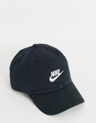 Nike H86 Futura Washed Cap In Black
