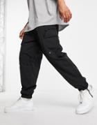 Weekday Scottie Utility Sweatpants In Black