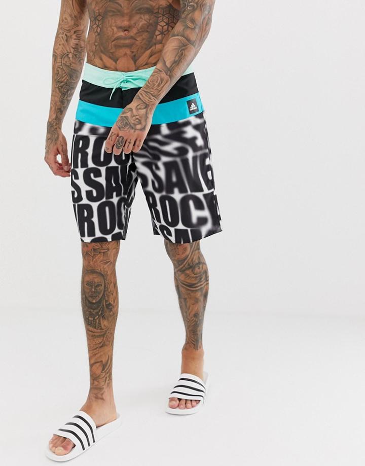 Adidas Swim Volleyball Shorts - Black