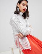 Sportmax Code Never Too Late Clear Rain Jacket - White