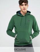 Fila Vintage Hoodie With Small Script - Green