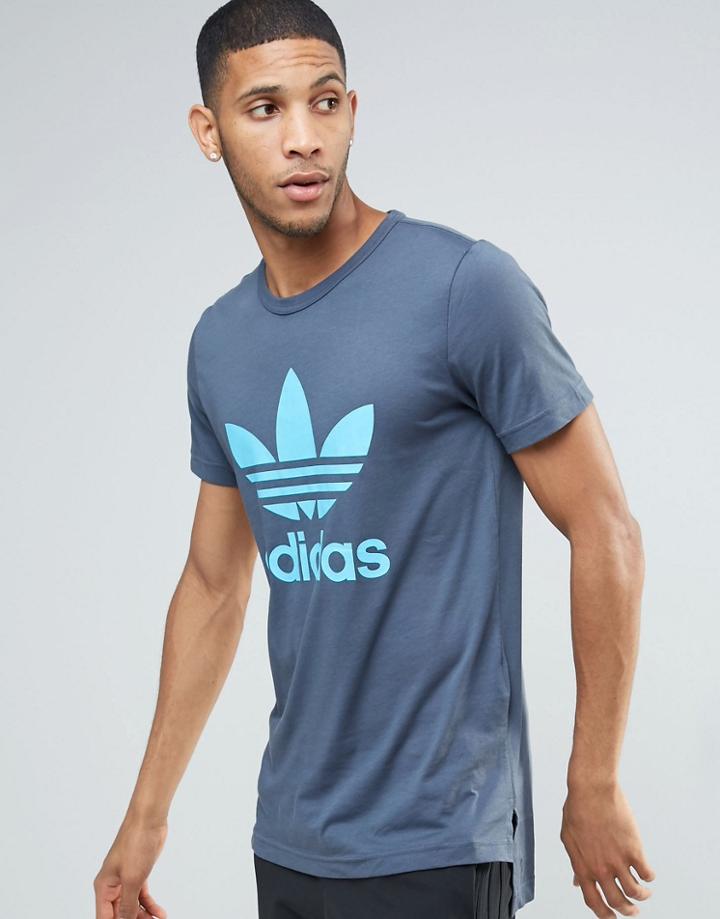 Adidas Originals Utility T-shirt Ay8003 - Blue