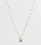 Shashi Sterling Silver 18k Gold Plated Cosmo Pendant Necklace - Gold
