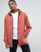 Asos Lightweight Parka Jacket In Pink - Orange