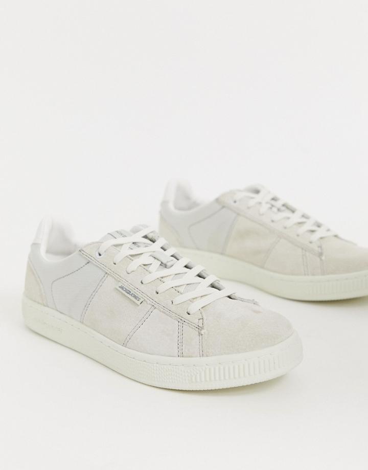 Jack & Jones Sneaker In Off White - White
