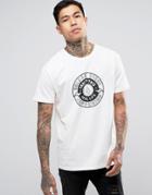 Volcom Thunderbolt T-shirt In White Paint - White
