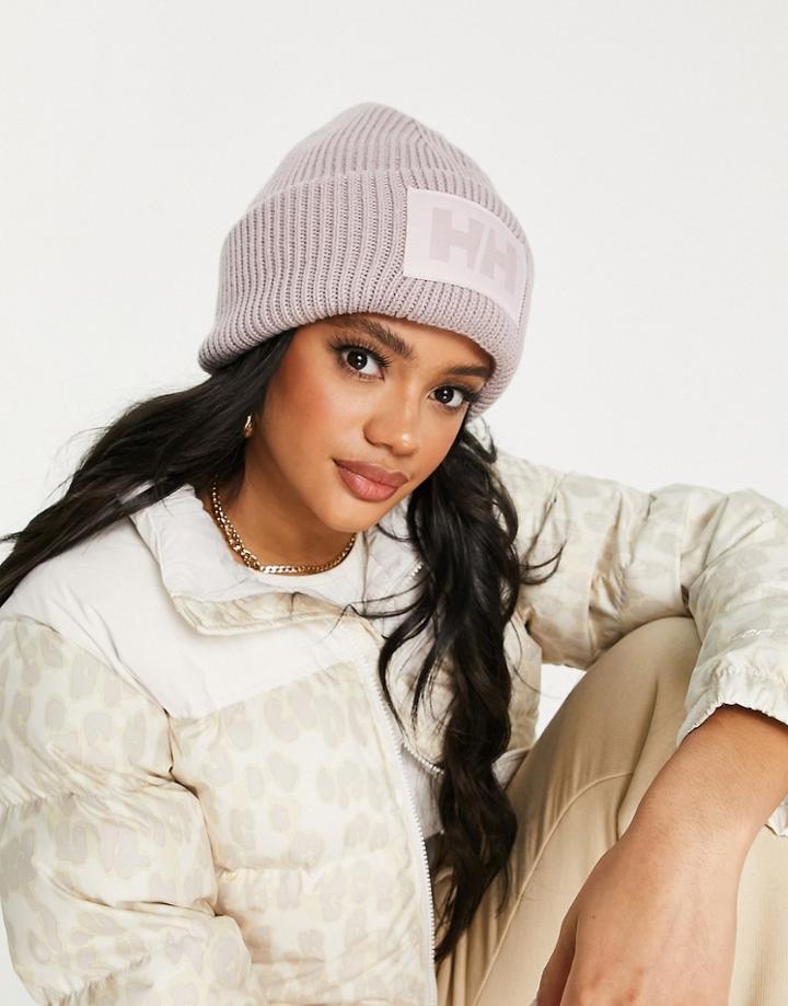 Helly Hansen Hh Box Beanie In Lilac-purple