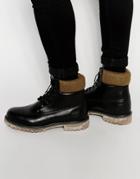 Timberland Icon 6 Inch Leather Premium Boots - Black