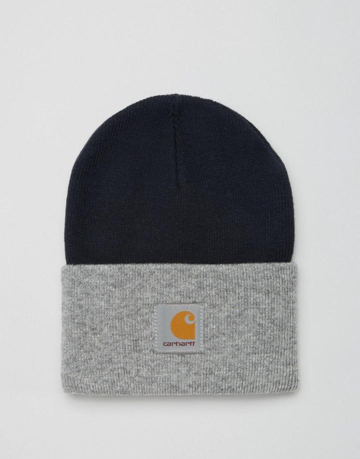 Carhartt Wip Beanie Watch - Navy