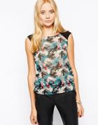 Vero Moda Floral Print Top - Multi