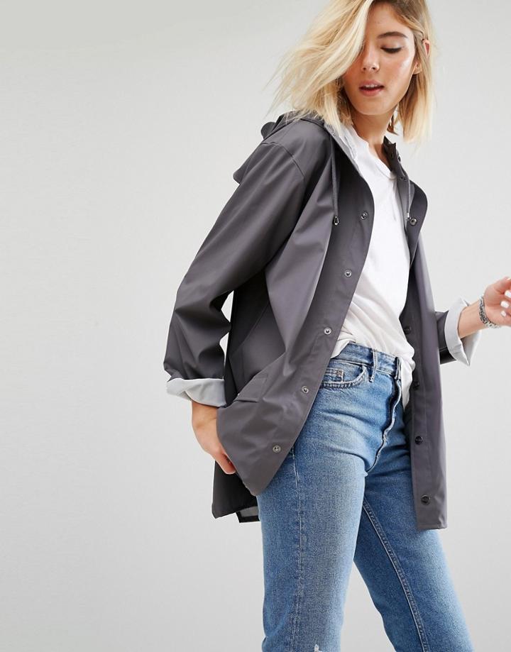 Rains Waterproof Jacket - Gray