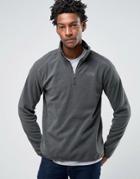 The North Face 100 Glacier 1/4 Zip Fleece In Gray - Gray