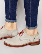 Rule London Derby Shoes With Contrast Laces - Gray