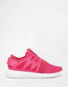 Adidas Original Pink Tubular Viral Sneakers - Pink