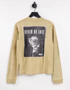 Bolongaro Trevor Back Print Long Sleeve Top-green