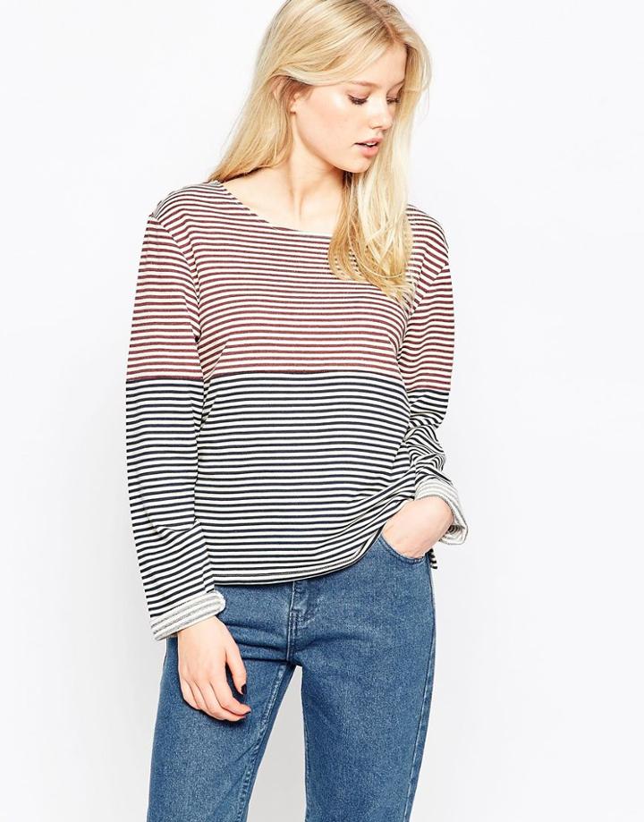 Native Youth Cut & Sew Bretton Top