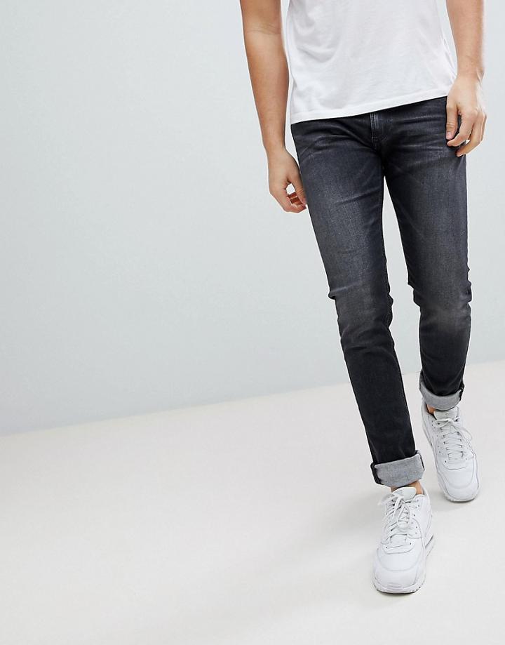 Replay Jondrill Washed Black Skinny Jeans - Black