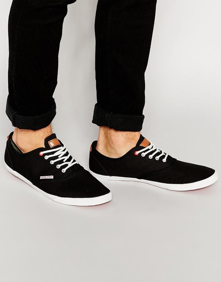 Jack & Jones Spider Canvas Sneakers - Black