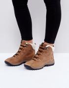 Timberland Canard Resort Tan Waterproof Faux Shearling Lined Boots - Tan