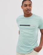 Ps Paul Smith Block Stripe Slim Fit T-shirt In Mint