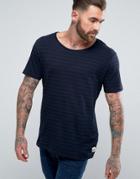 Nudie Jeans Co Ove Stripe T-shirt - Navy