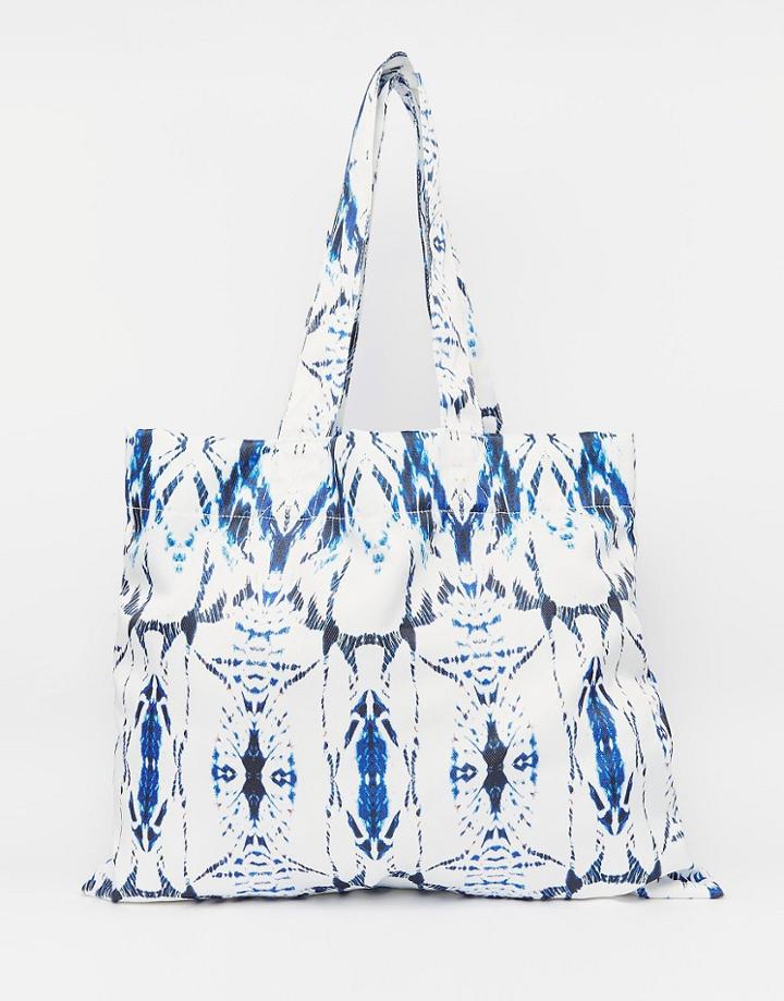 Asos Co-ord Tie Dye Oversized Shopper Bag - Multi