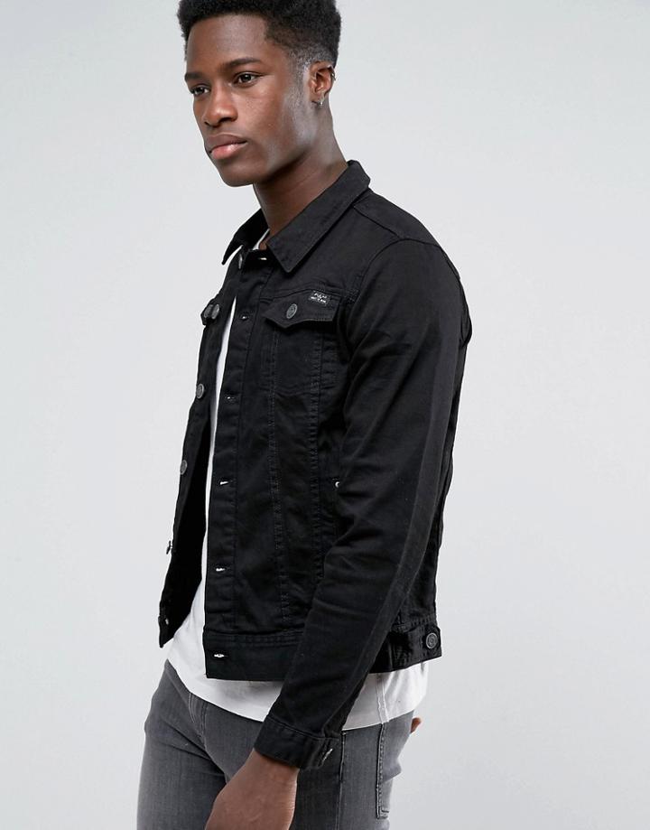 Blend Denim Jacket - Black