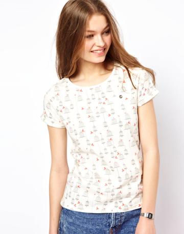 A Wear Birdcage Print Tee