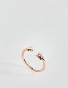 Ted Baker Cupids Arrow Ring-gold