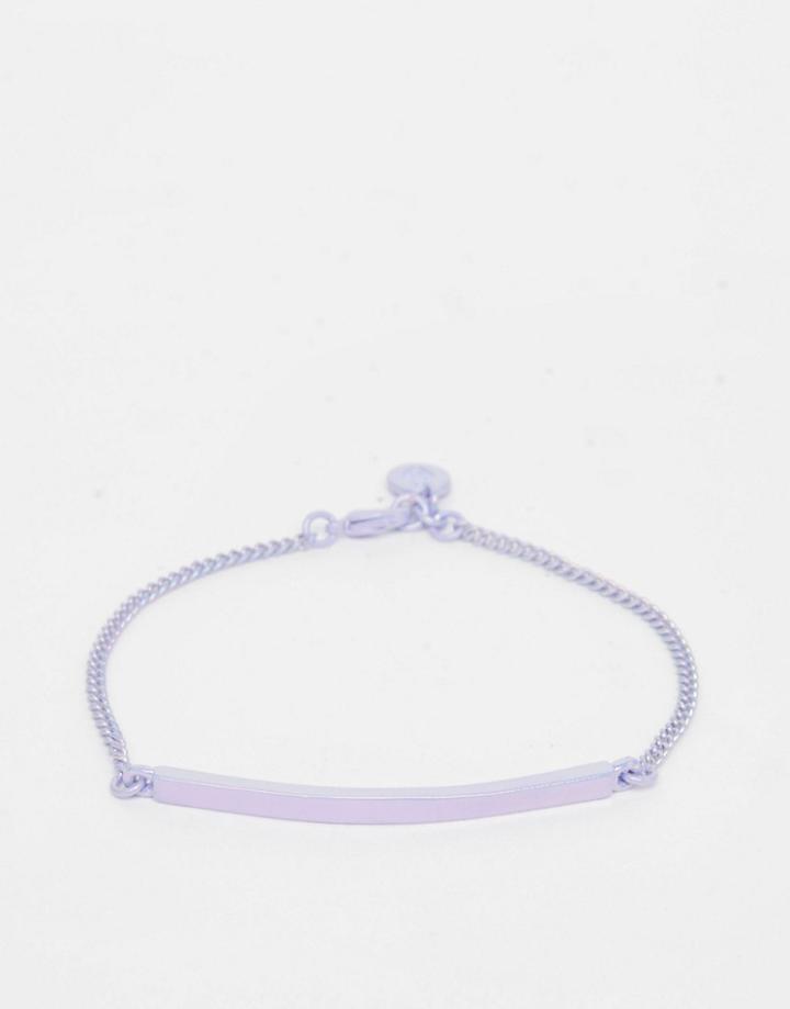 Me & Zena Bar Bracelet - Lilac