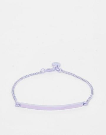 Me & Zena Bar Bracelet - Lilac