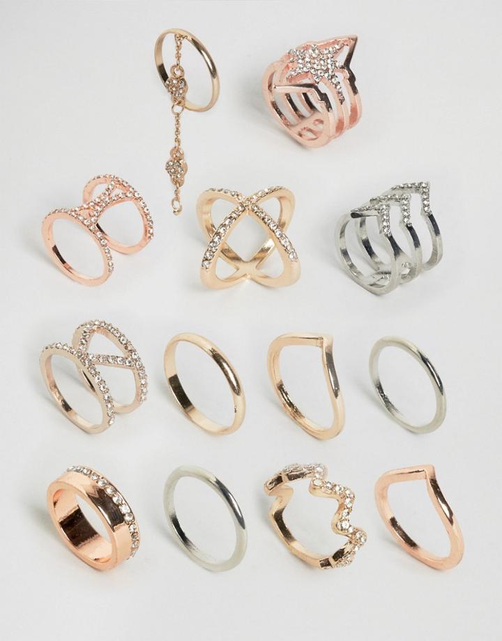 New Look Premium 13 Ring Pack - Multi