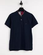 Tommy Hilfiger Baseball Slim Polo Shirt-navy