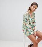 Prettylittlething Exclusive Kimono Sleeve Dress - Multi