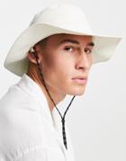 The North Face Horizon Breeze Brimmer Bucket Hat In Cream-white