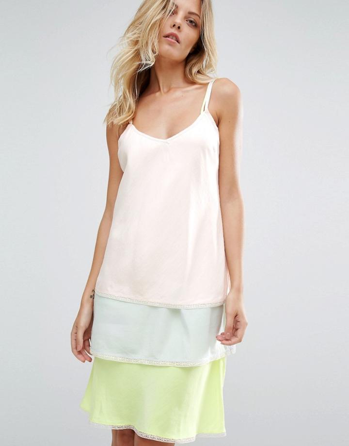 Boss Orange Neon Triple Layer Detachable Dress - Multi