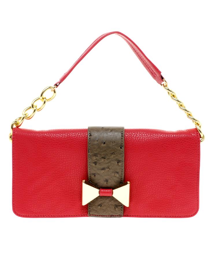 Asos Metal Bow Clutch