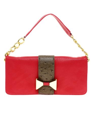 Asos Metal Bow Clutch