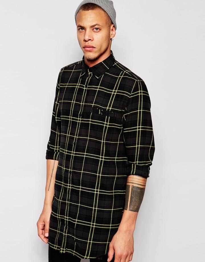 Cheap Monday Hid Check Shirt - Black